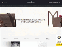 Tablet Screenshot of kranich-shop.de